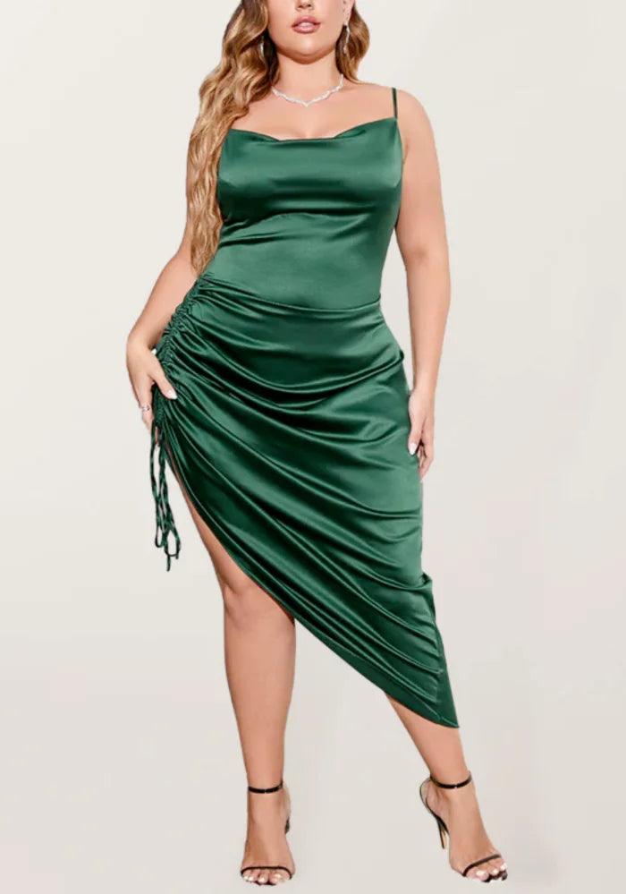 Satin dress size 20 hot sale