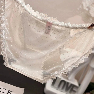 Satin Lace Panties - Miss Satin