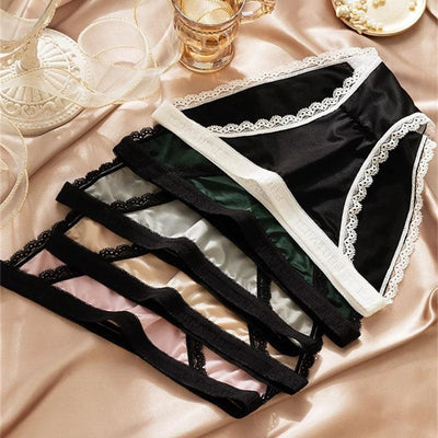 Stretch Satin Panties - Miss Satin