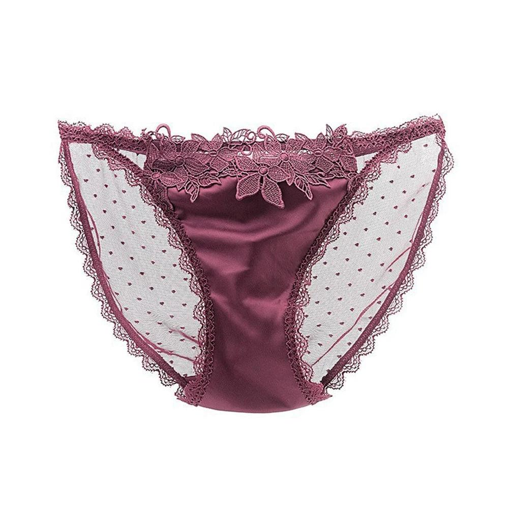 Satin Lace Panties – Miss Satin