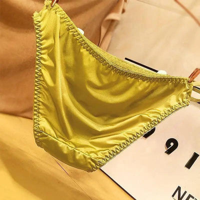 Floral Satin Panties - Miss Satin