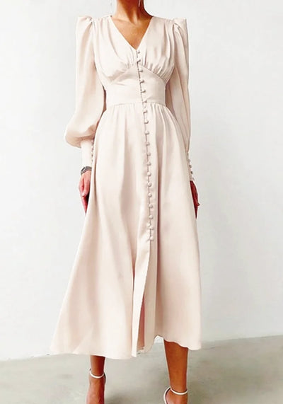 Beige Maxi Dress