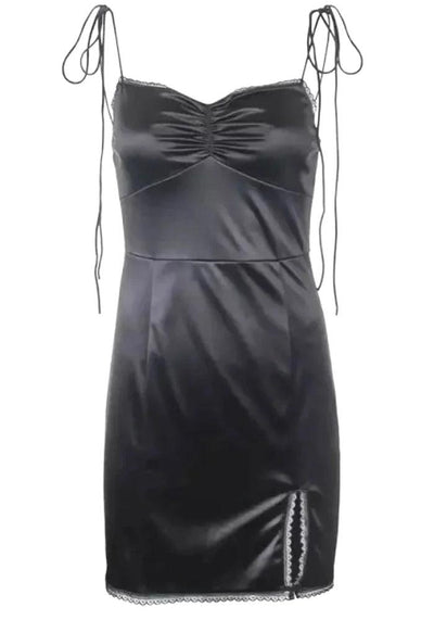 Black Night Slip Dress
