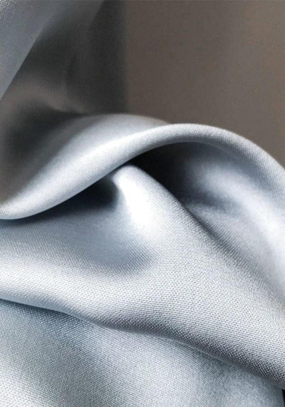 blue light satin
