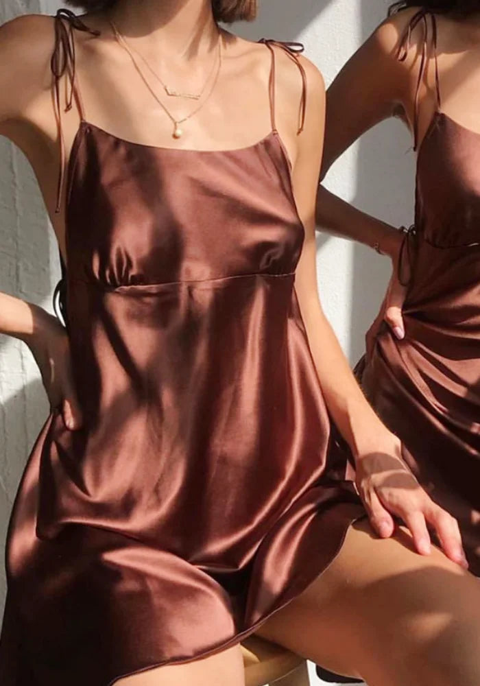 Brown Dress girl