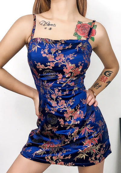 Chinese Blue Dress