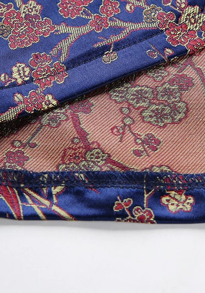 Chinese Blue satin