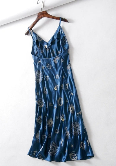 Deep Blue Dress