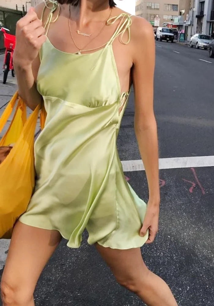 Light Green Dress