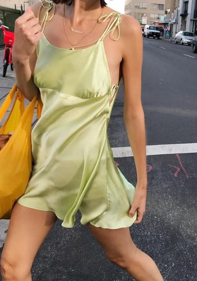 Light Green Dress