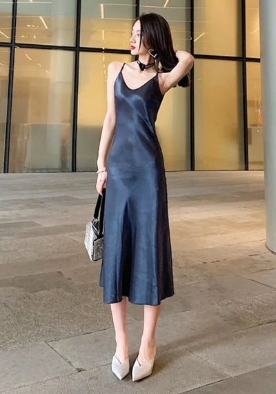 Blue Bridesmaid Dress