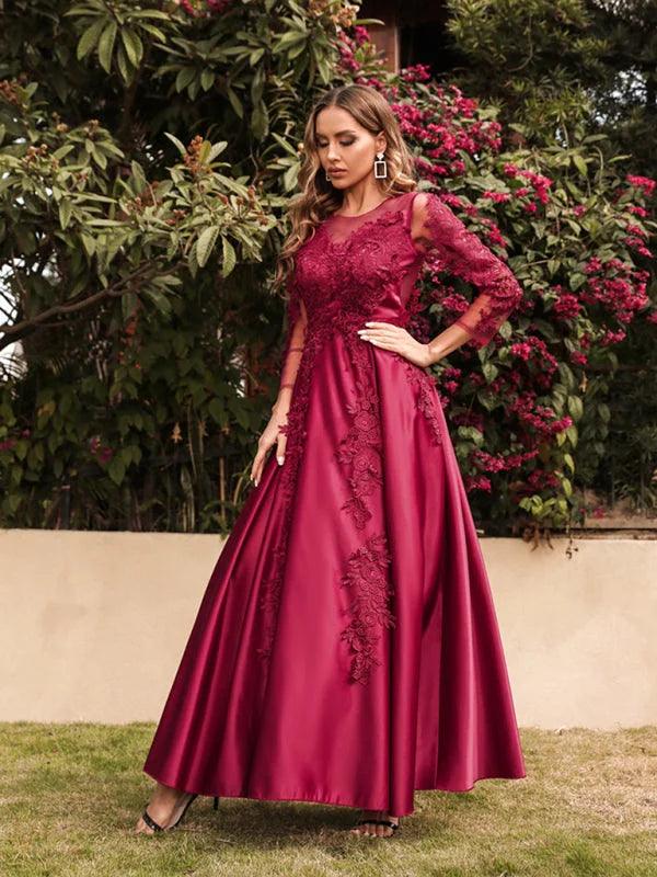 Red Satin Prom Dress - The Ultimate Fusion of Comfort and Glamour - Miss  Satin