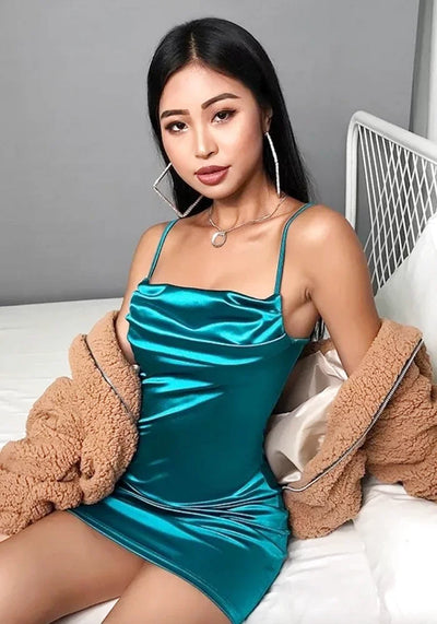 Turquoise Blue Dress