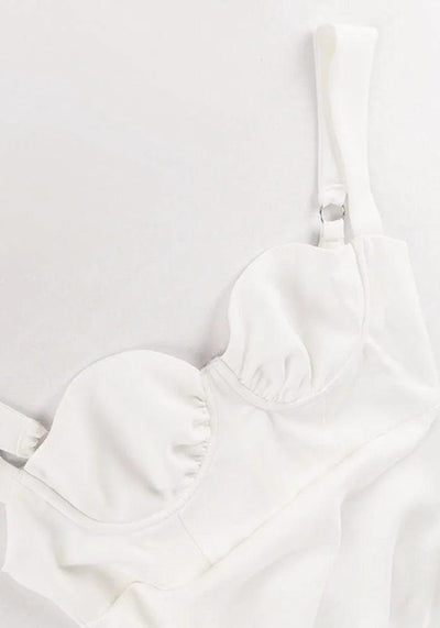 White satin Dress wedding