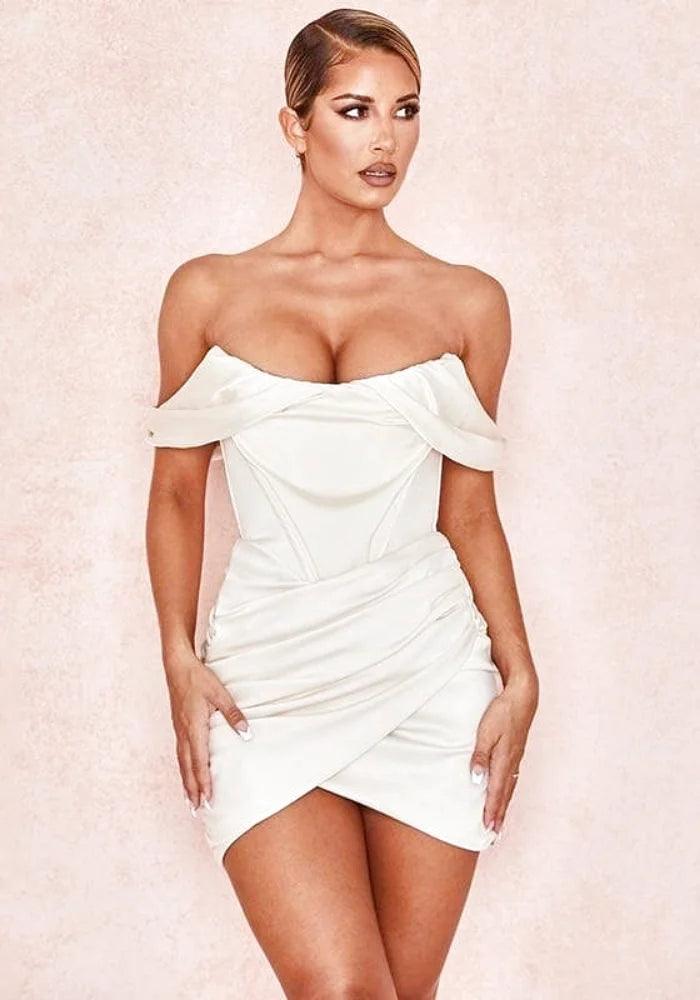 sexy whiute dress for parties