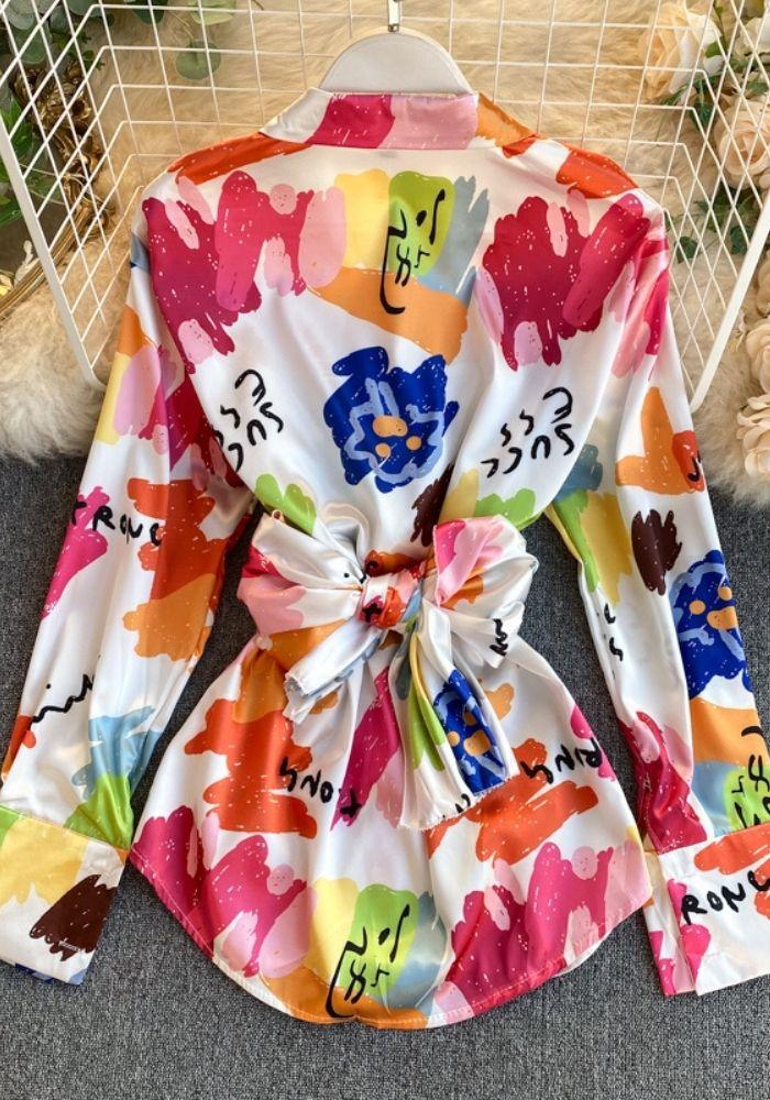 Women Satin Blouse