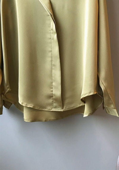 Olive Blouse long sleeve