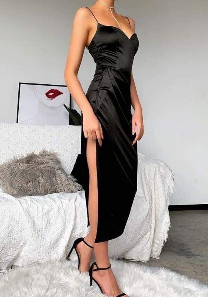 slit sexy dress